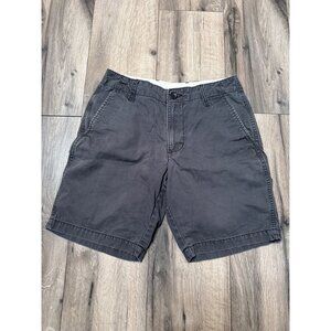 Old Navy Mens Live-In Straight Gray Shorts Size 29 Cotton Blend